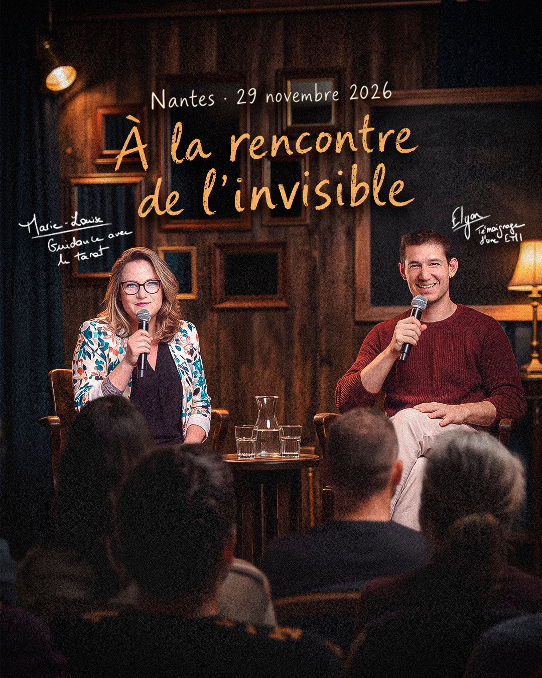 À la rencontre de l’invisible — Elyon et Marie-Louise à Nantes le 29 novembre 2026
